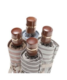 MOONBAT GRACY(グレイシー) 晴雨兼用日傘 折りたたみ傘 T/C Shirts stripe