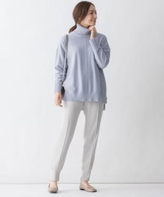 自由区 【洗える・Sサイズ有】ピュアカシミヤ タートルネックニット (検索番号:JL26)