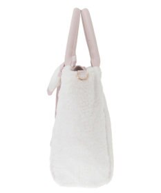 Maison de FLEUR スカーフ付きボア2WayMトートバッグ