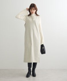 Green Parks 圧縮ポンチ合皮パイピングジャンスカ