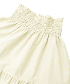 earth music&ecology ウエストシャーリングティアードスカート