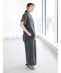 CRAFT STANDARD BOUTIQUE 【キナリノ別注】リネンレーヨンWポケットシャツ