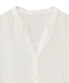 Green Parks 半袖シアーシャツワンピース