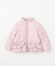 ANY KIDS 【洗濯機OK】中綿リボンコート