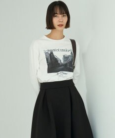 UNFILO コットンスムース グラフィック ロンＴ