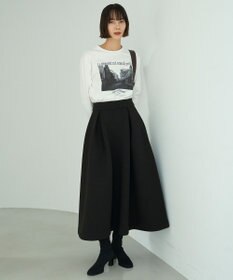 UNFILO コットンスムース グラフィック ロンＴ