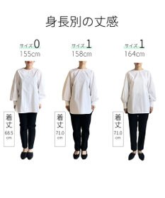 #Newans 【洗濯機可】シャーリングカフスシャツ