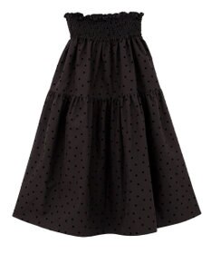 earth music&ecology ウエストシャーリングティアードスカート