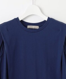 UNFILO 【吸水速乾/マシンウォッシャブル】ショルダータック カットソー