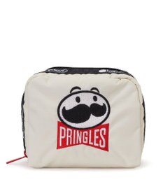 LeSportsac SQUARE COSMETIC/プリングルズミスターPエンブロイダリー