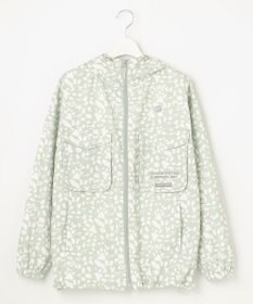 PW CIRCULUS 今が旬！【WOMEN】【洗える/ストレッチ】アニマルプリント ジップアップ フーデッド ブルゾン ゴルフウェア レディース