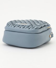 LA BAGAGERIE ランダムプリーツショルダーバッグ タテ