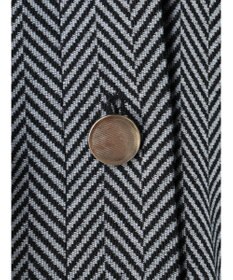 Green Parks ・ｆｕｒｒｙ　ｒａｔｅ　ヘリンボーンタックジャケット