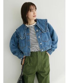 Green Parks ・Ｄｏｕｂｌｅ　Ｆｌａｇｓ　フリルカラーＧジャン