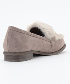 ANY SIS 【23.0cm~24.5cm】フェイクファーメタル モカシン