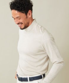 23区GOLF 【MEN】エニワイズ ロゴボーダー カットソー