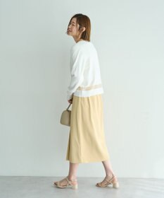 YECCA VECCA シアーMIXカーディガン