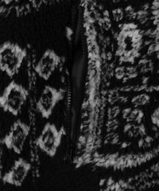 WEGO ボアパターンフードブルゾン