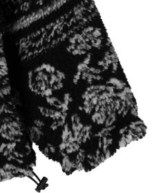 WEGO ボアパターンフードブルゾン