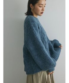 Green Parks armonia. ケーブルニットプルオーバー