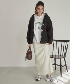 WEGO 【ANGIE VINTAGE】ビッグシルエットデニムジャケット / オーバーサイズGジャン