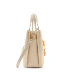 MioFIRANO カジュアルシッククロスラインハンドバッグ 2WAY チャーム付き　FIRANO フィラノ