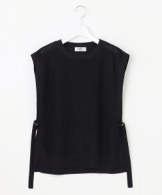 J.PRESS LADIES L 【洗える】Vis/Peスパーク クルーネック ニット ベスト