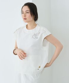 #Newans 【ANSWER for アクセサリーLOVER】ビッグポケットベストブラウス