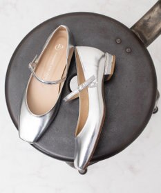 Bridget Birkin 【PARADIS COULEUR】スクエアトウビジューレーンパンプス