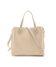 MioFIRANO カジュアルシッククロスラインハンドバッグ 2WAY チャーム付き　FIRANO フィラノ