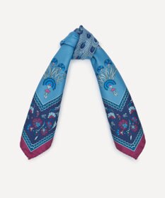 LIBERTY. ピーコック パレード シルクスカーフ 45