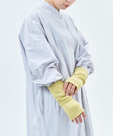 AND WOOL 〈上質な素材と手仕事から生まれた優しいニット〉カシミヤ100%アームウォーマー