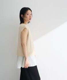 Green Parks 裾プリーツタンクトップ