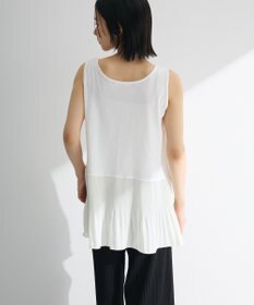 Green Parks 裾プリーツタンクトップ