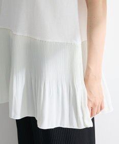 Green Parks 裾プリーツタンクトップ