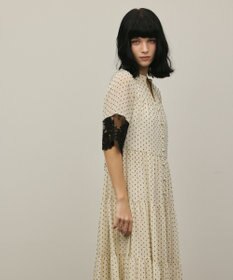 GRACE CONTINENTAL カフタンシフォンワンピース