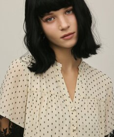 GRACE CONTINENTAL カフタンシフォンワンピース