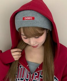 WEGO 【ユニセックス着用ITEM】ロゴショートビーニー