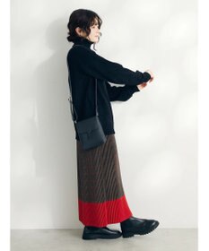 CRAFT STANDARD BOUTIQUE 洗えるコードモールタートルネックプルオーバー