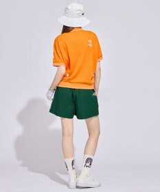 PW CIRCULUS 【WOMEN】ミニワッフル鹿の子ポロ ゴルフウェア レディース