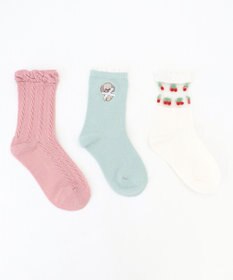 ANY KIDS 【3点セット】ソックス (イヌ&チェリー)