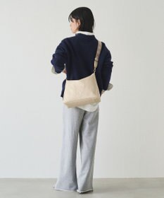 russet エンボスモノグラム2WAYショルダーバッグ(CE-1692)