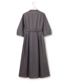 23区 L 【洗える】ラスターローン フロントタック ワンピース