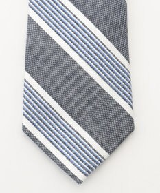 J.PRESS MEN 【LINEN MIX COLLECTION】 レジメンタル ネクタイ
