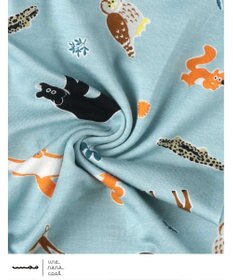 une nana cool MADE WITH 京都市動物園 ハラマキ付レギンス