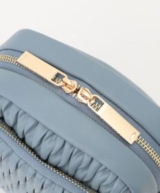 LA BAGAGERIE ランダムプリーツショルダーバッグ タテ