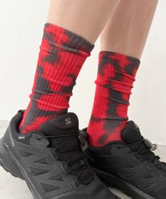 WEGO タイダイプリントソックス