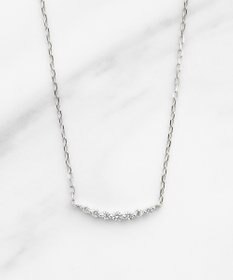 TOCCA 【WEB限定】FRILL DIAMOND NECKLACE プラチナ ダイヤモンド ネックレス
