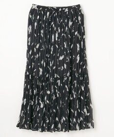 ANY アートドットプリントスカート