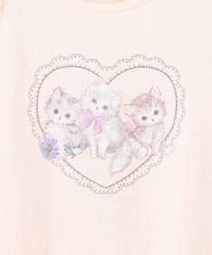 ANY KIDS ネックレス付き ネコTシャツ